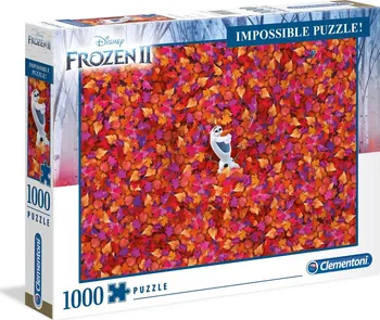 Puzzle Clementoni Puzzle Impossible Ledové království II Olaf 1000 dílků