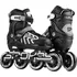 Kolečkové brusle Spokey Khan černo/bílé 31-34