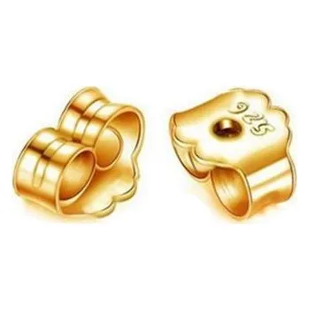 Náušnice Šperky4U Náhradní stříbrný puzetový uzávěr - motýlek - KST1024-GD