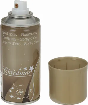 Vánoční dekorace Koopman International 4260073 dekorační sprej zlatý 150 ml