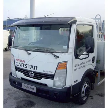 Plexi ofuk oken Sluneční clona NISSAN CABSTAR 2007- / RENAULT MAXITY art. 5106AB/komplet (kompletní clona - akrylová část s montážní sestavou)