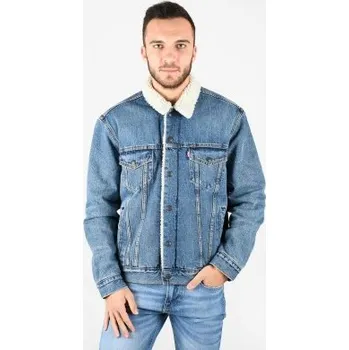 Pánská casual bunda LEVIS Levi´s® pánská jenas bunda FABLE SHERPA TRUCKER 16365-0128- DOPRAVA ZDARMA