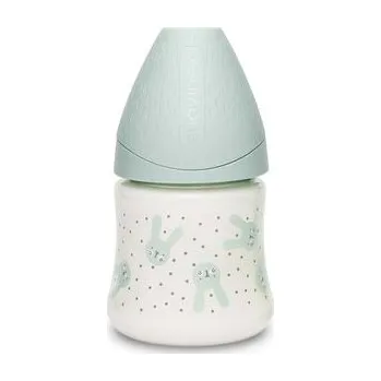 Kojenecká láhev SUAVINEX Premium Láhev 150 ml S HYGGE králík - Zelená