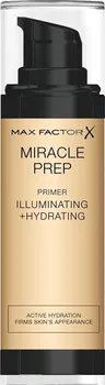 podkladová báze na tvář Max Factor Miracle Prep Illuminating & Hydrating podkladová báze na obličej 30 ml