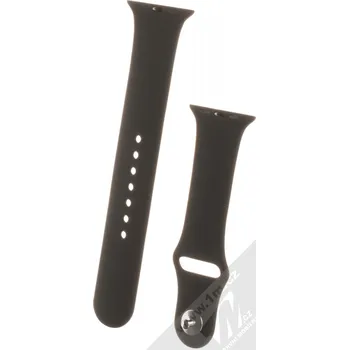 Řemínek na hodinky Devia Deluxe Sport silikonový řemínek pro Apple Watch 1/2/3/4/5/6/SE 38/40mm černý