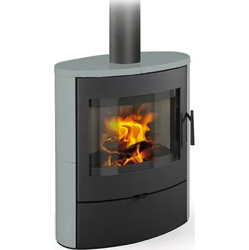 Krbová kamna ROMOTOP NAVIA 01 keramika silver 54505