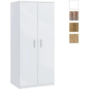 Šatní skříň GAB Dvoudveřová skříň Bali - Bílý mat