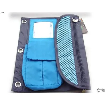 Multifunkční obhodní taška se zrcátkem---modrá