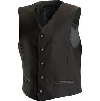 Pánská vesta Petex Petr Gabarden Melanž khaki společenská vesta Velikost: 60,