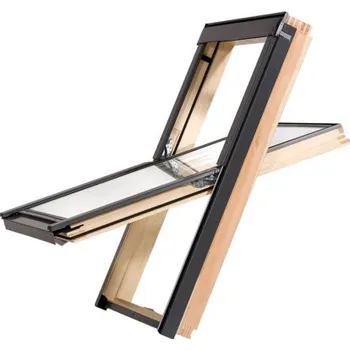 Okno Dřevěné střešní okno - ROOFLITE Solid Pine, C2A, 55x78 cm, dvojsklo