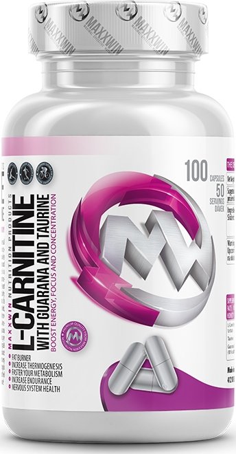 MAXXWIN L-Carnitine + Guarana + Taurine 100 cps. od 146 Kč - Zbozi.cz