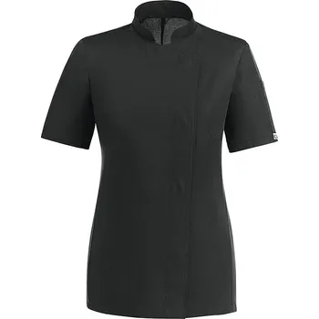 Gastro oděv EGOchef Dámský kuchařský rondon cool vent černý - krátký rukáv XL E-1009002EXL