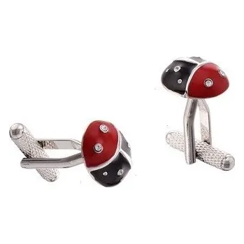 Manžetový knoflíček Manžetové knoflíčky Beruška Černá