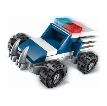 Stavebnice Geomag Qman Hyperfunction Tactical Unit 2101-4 Policejní Hammer 3v1