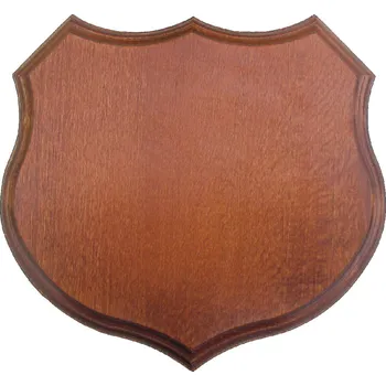 Obraz Dřevo Novák podložka pod trofej frézovaná, černá zvěř č. 361 Barva: přírodní,