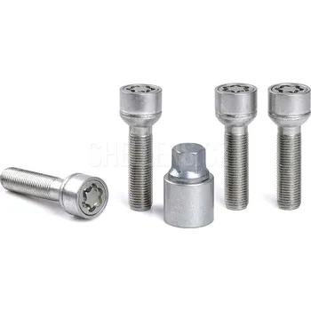 Autodoplněk Pojistné bezpečnostní šrouby M14x1,5x47 kulová R14, klíč 17, SICUSTAR VN547R14