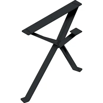 Stolová podnož Mila Design Stolová podnož EX 72080 720 mm černá