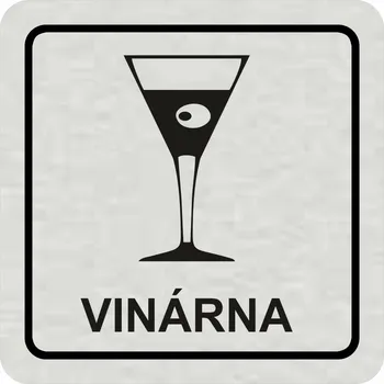 Samolepící etiketa Vinárna