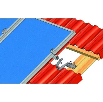 montážní sada pro solární panel Set konstrukce pro 16 panelů 4kW, pro betonové a pálené taškové střechy (Střešní konstrukce pro solární panely)