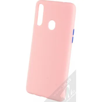 Pouzdro na mobilní telefon 1Mcz Solid TPU ochranný kryt pro Samsung Galaxy A20s světle růžová (light pink)