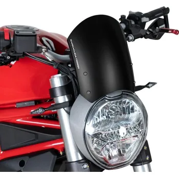 BARRACUDA - Itálie Ducati Monster 797 plexi štít Classic Barracuda barva: černá