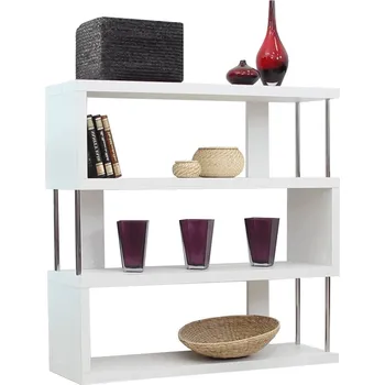 regál Tempo Kondela Baldock FP 3D bílá