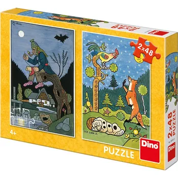Puzzle Dino Josef Lada Pohádky 96 dílků