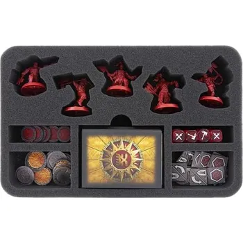 Příslušenství k deskovým hrám Pěnový pořadač Feldherr pro WU: Shadespire - Khorne Bloodbound
