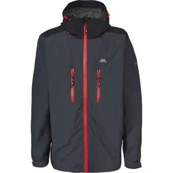 Pánská větrovka Likvidace skladu! Pánská nepromokavá outdoorová bunda Trespass Lupton / TP75 (5000mm / 5000mvp) Flint XS