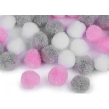 Bambulka mix barev Ø20 mm, barva 1 růžová sv.