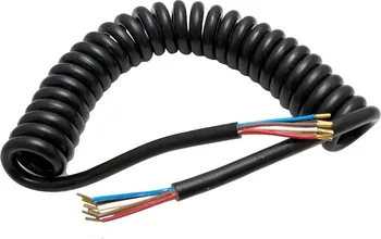 Tesat Kabel spirálový 7 žilový 3 m