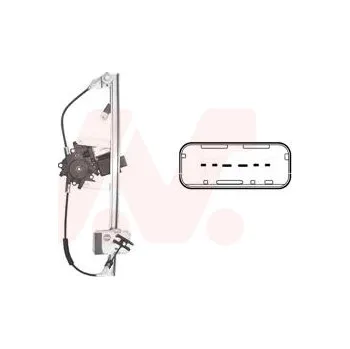 Stahovačka okna Zvedací zařízení oken VAN WEZEL 4366262