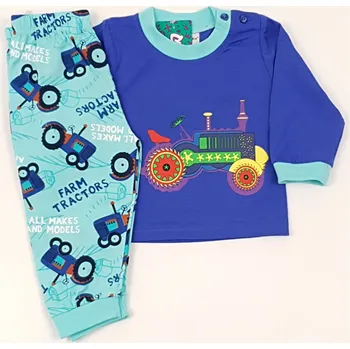 Chlapecké pyžamo Kugo Dětské pyžamo Chlapecké Modré č. 74 - 110 Velikost: 80