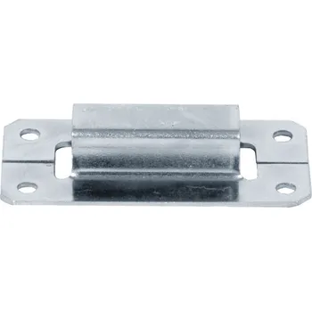 Oko pro rozvorovou tyč 14 x 14 mm, ocel pozink | Dveře a&nbsp;dveřní příslušenství Zástrčky, pákové uzávěry, zástrče, dveřní přídrže Příslušenství zástrče, protikusy