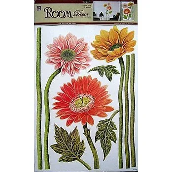 Samolepící dekorace Pokojová samolepící dekorace GERBERA 50x35 cm