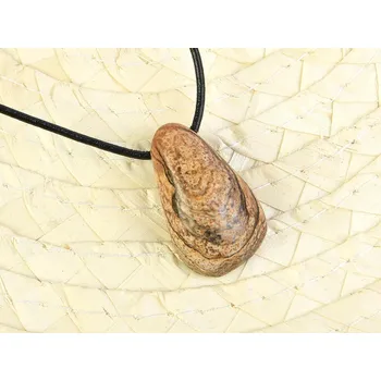 Přívěsek Přívěsek jaspis obrázkový na šňůrce 8,5g