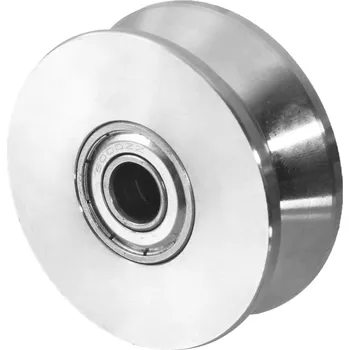 Stavební materiál Onpira Nerezová pojezdová kladka typ V Ø 50-80 mm Rozměr: 60 mm