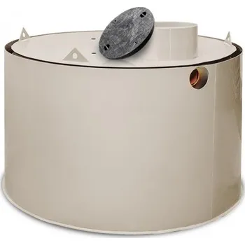 jímka Dvouplášťová plastová jímka kruhová 7 m3 - TOP nádrže