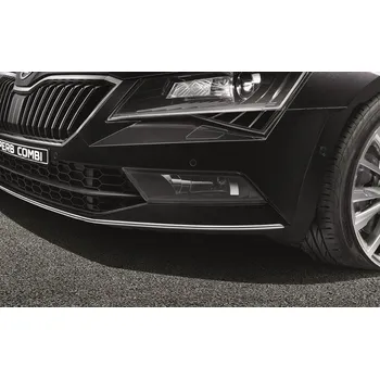 Škoda Ozdobná lišta pro přední nárazník - chrom