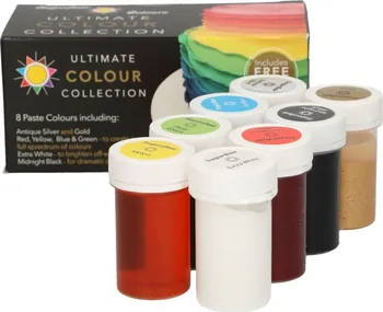 Potravinářské barvivo Sugarflair Colours Ultimate Collection 8 x 25 g
