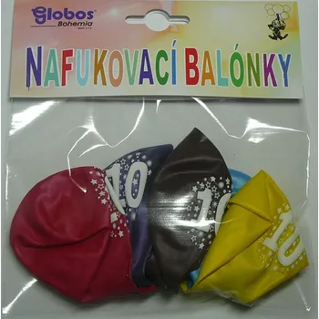 Balónek Balónky s číslem 10