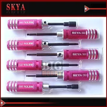 RC vybavení Sada šroubováčků (7ks) RED