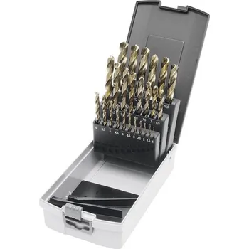 Vrták KRAFTWERKTOOLS BEST OF KW: Sada vrtáků do kovu 1,0-13,0mm /0,5mm cobaltové HSS-Co DIN338 25ks