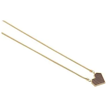 Náhrdelník Náhrdelník s dřevěným detailem s možností výměny či vrácení do 30 dní - JWN37