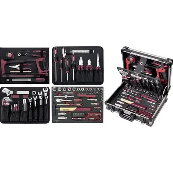 KRAFTWERKTOOLS BEST OF KW: Souprava nářadí 151ks - ALU kufr