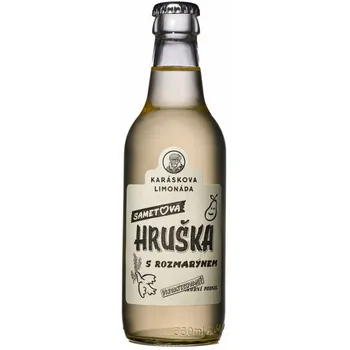 Limonáda Kalabria Karáskova limonáda hruška s rozmarýnem 330 ml