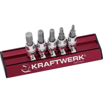 Gola sada KRAFTWERKTOOLS Sada 1/4" nástavců Inbus 1/8"-1/4" /38mm 5ks MAGALU