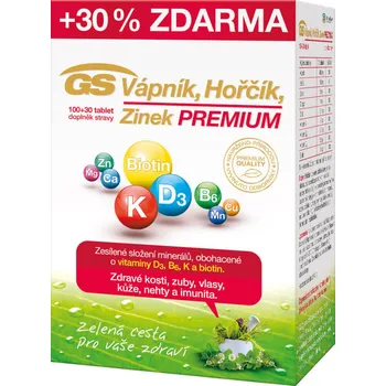 Green Swan Pharmaceuticals Vápník, Hořčík, Zinek Premium Green Swan Pharmaceuticals Vápník, Hořčík, Zinek Premium