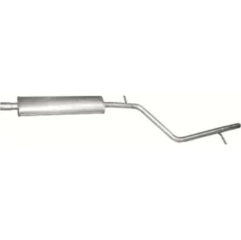 Střední díl výfuku Výfuk POLMO - střední tlumič - díl výfuku DACIA Logan MCV 1.6i -16V, RENAULT Logan MCV 1.6i -16V (PR 02.14 [285-385])