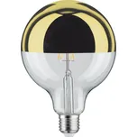 Paulmann 28678 LED žárovka se zlatým vrchlíkem G125, 6,5W LED 2700K E27 stmívatelná, výška 17,4cm